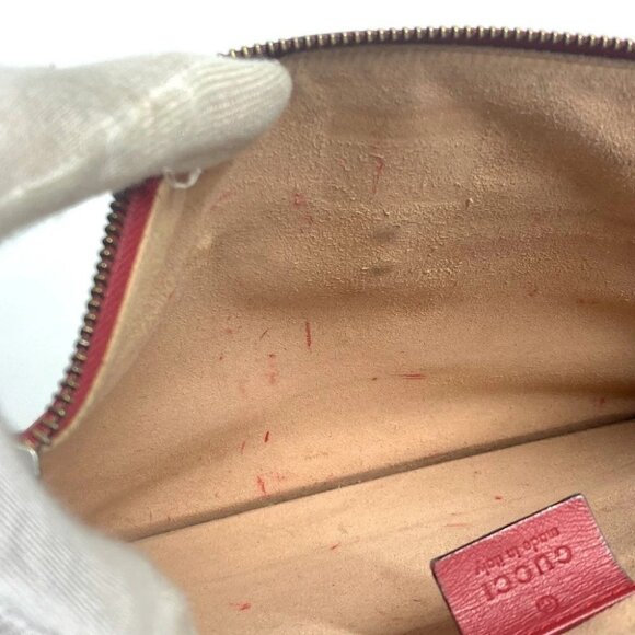 GUCCI 476077 BEE Bee Border Pearl Rhinestone Bag Pouch Clutch bag - Picture 16 of 16